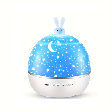 Proyector DreamBunny | Convierte la noche en una mágica aventura estelar - Perfecto para habitaciones infantiles